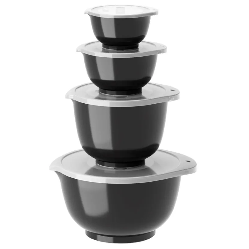 Zestaw misek 8 elementów New Margarethe Carbon Black - Rosti Wyjątkowa oferta