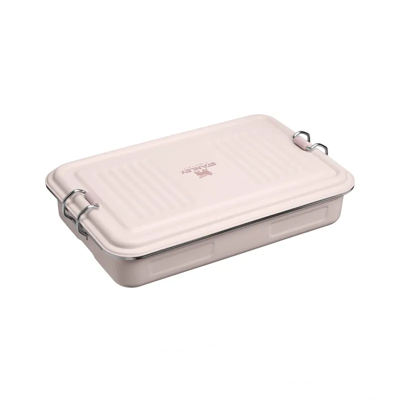 Tani Metalowe pudełko na kanapki 1,2L Rose Quartz Stanley Classic Useful Box Stanley