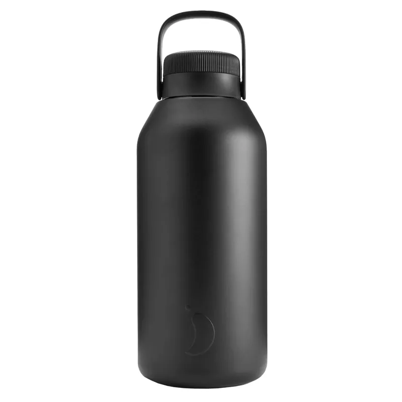 Hit cenowy Butelka termiczna Chillys 4000 ml Czarna series 2 - Chillys bottles