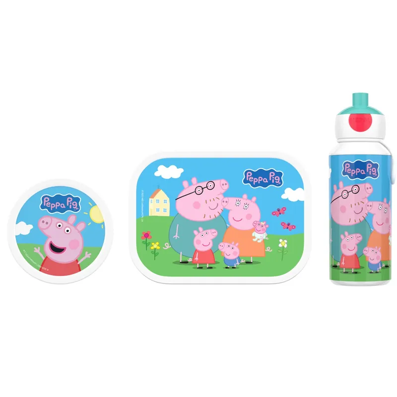 Lunch Set Campus 3 El. Peppa Pig 107410865412 Nowy