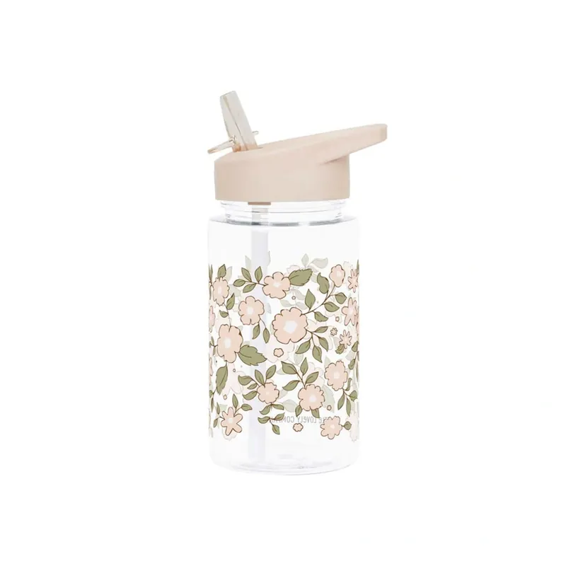 Butelka na wodę dla dzieci Blossoms pink 0,45l - A Little Lovely Company Najlepsza cena