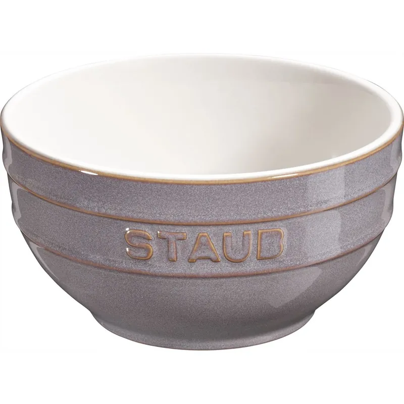 Staub Serving Miska Okrągła 14 Cm, Antyczny Szary Premium