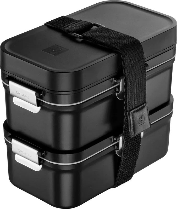 Zwilling Fresh & Save 2 Próżniowe Lunch Boxy, Czarny Oferta