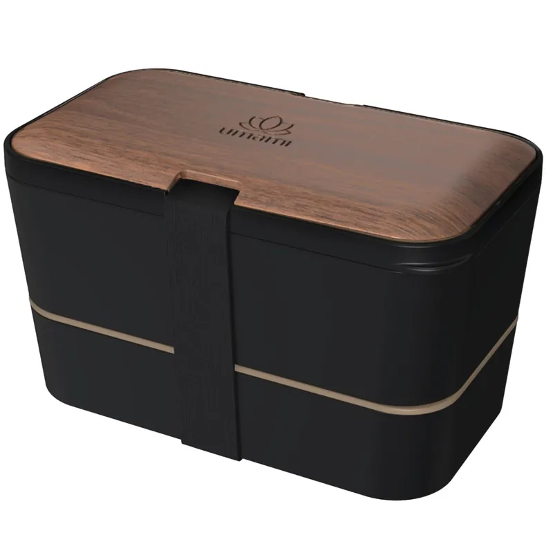 Lunchbox Nestable - Walnut Black - 1500ml - Umami Sprawdź teraz