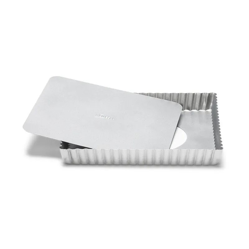 Sprawdź teraz Forma do quiche z wyjmowanym dnem 21x21cm Silver-Top - Patisse