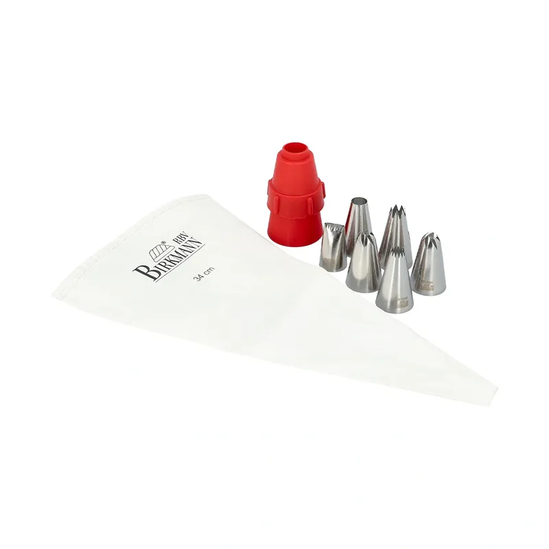 Najlepsza cena Rękaw + tylki + adapter Easy Baking Birkmann