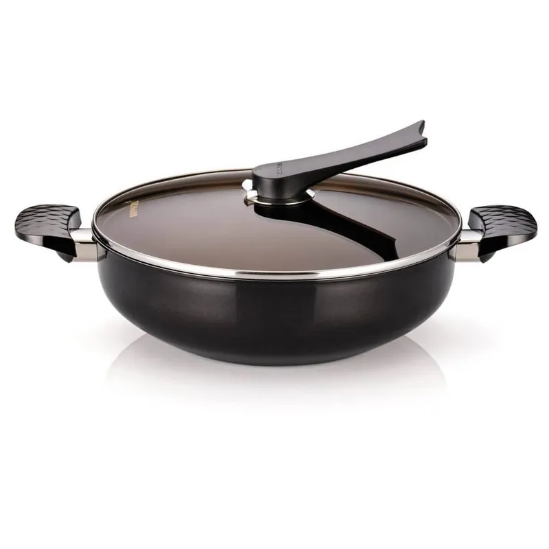 Promocja HAPPYCALL Wok diamentowy 28 cm z pokrywką