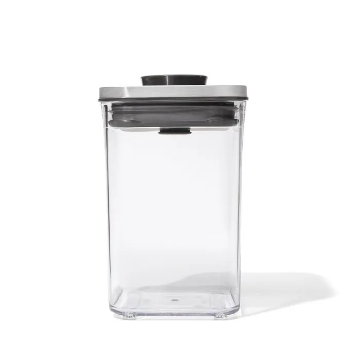Bestseller Pojemnik Pop2 1l Kwadratowy - Steel Oxo