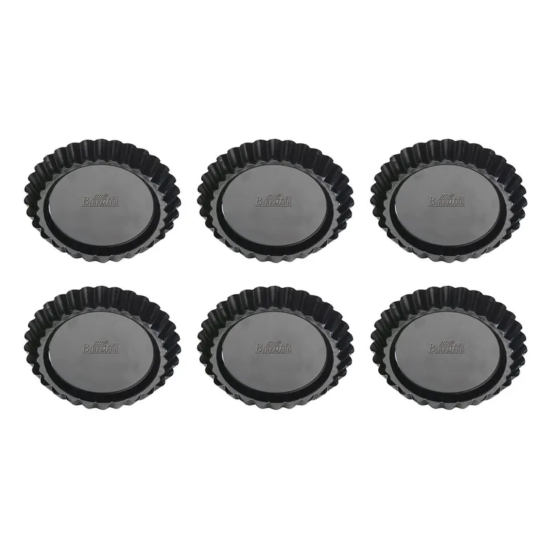 Hit sprzedaży Formy do Tartaletek Easy Baking - 12 cm - 6 szt Birkmann