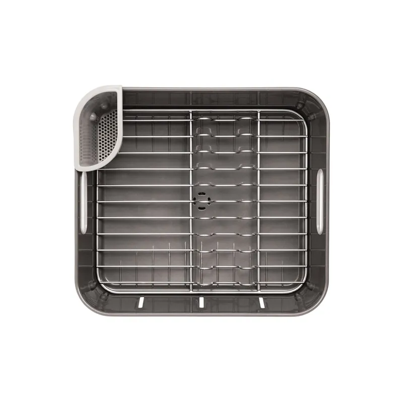 Wysoka jakość Ociekacz do naczyń Compact - szary - Simplehuman