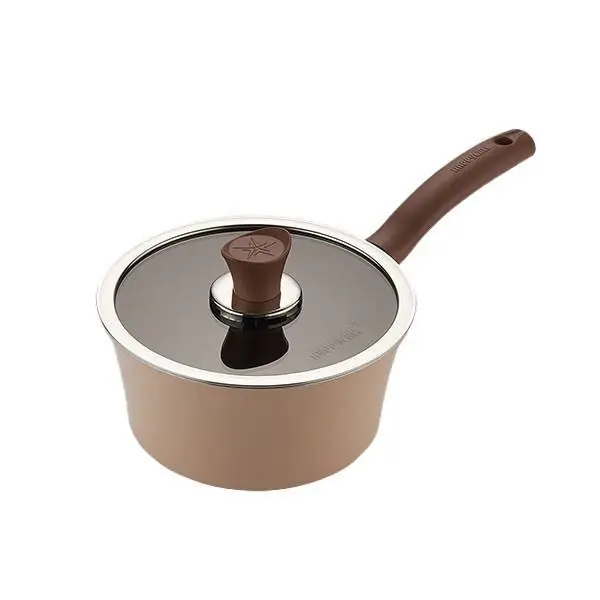 HAPPYCALL IH Eden Rondel ceramiczny 18 cm 1,8 L - Migdałowy Beż Hit cenowy