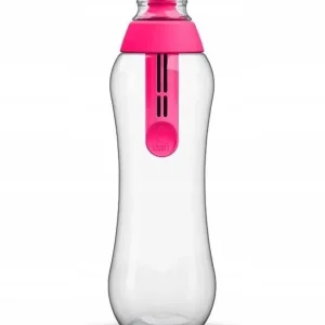 Butelka z dwoma wymiennymi filtrami 700ml różowa - Dafi Wybór klientów