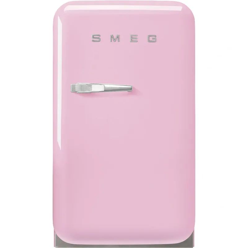 Ograniczona ilość Smeg - Minibar FAB5RPK6 50‘S RETRO STYLE - pastelowy róż