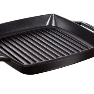 Zamów teraz Staub - żeliwna patelnia grillowa, kwadratowa z dwoma uchwytami