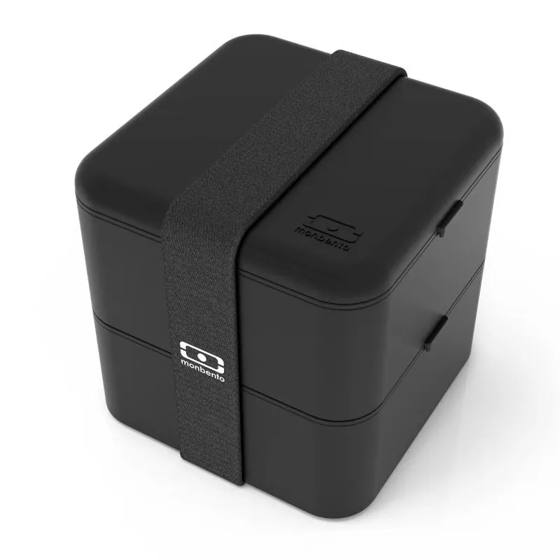 Niska cena Monbento - Lunchbox Bento Square, Black Onyx