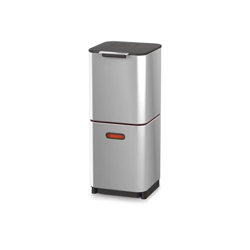 Joseph Joseph - Totem Compact Kosz do segregacji śmieci 40l srebrny Premium