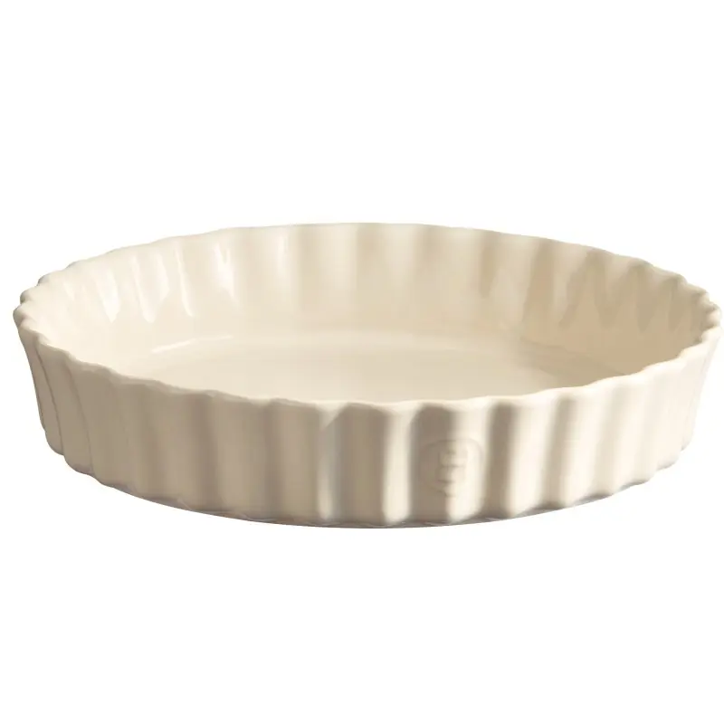 Naczynie do tarty 24 CM - kremowy Tani