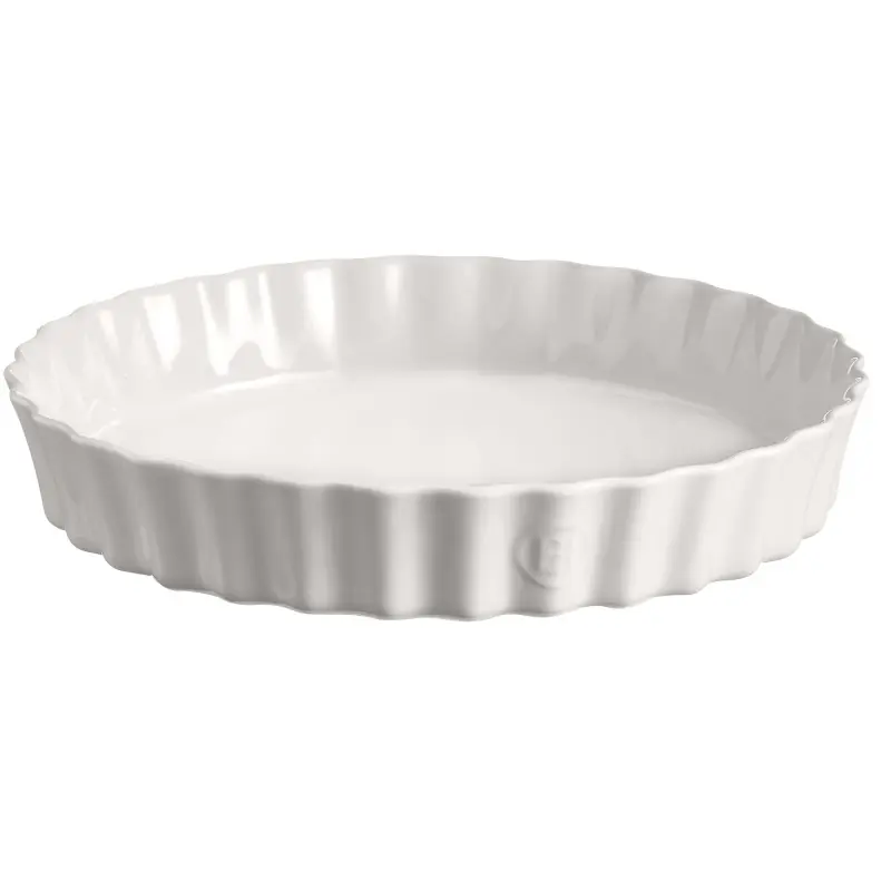 Popularny Głębokie naczynie do tarty - 32 CM - biały