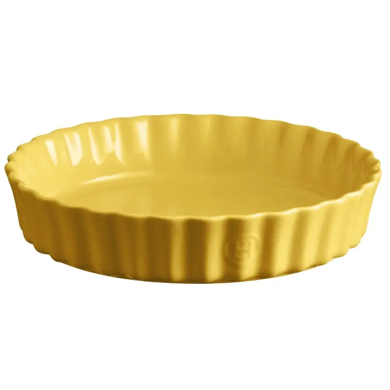 Szybka dostawa Naczynie do tarty 28 CM - żółty