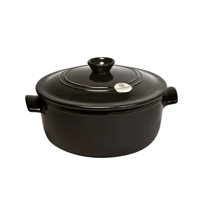 Okrągły garnek ceramiczny 5,3L - czarny Sprawdź teraz