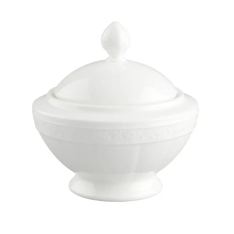 Darmowy zwrot Villeroy & Boch - White Pearl - Cukiernica 350ml