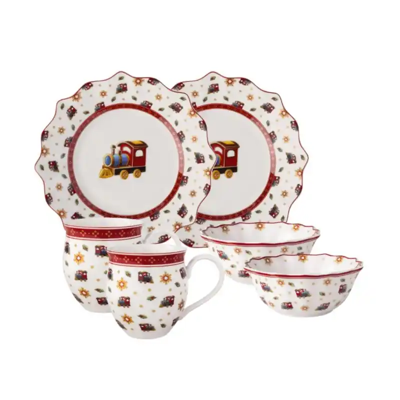 Oferta czasowa Villeroy & Boch - Toy‘s Delight - Śniadanie dla dwojga zestaw "Lokomotywa" 14-8585-7288