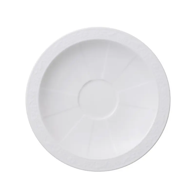Bezpieczna płatność Villeroy & Boch - White Pearl - Spodek pod filiżankę do kawy, herbaty 16 cm
