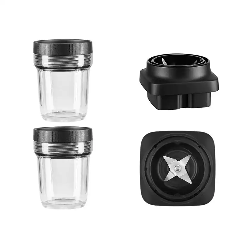 KitchenAid - 2 szklaneczki 200ml z adapterem 5KSB2040BBB Najlepsza cena
